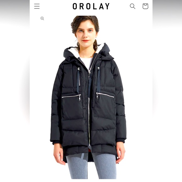 Orolay Jackets & Blazers - Universe Classics Women's Thickened Down Jacket. Like brand new! Size Small!